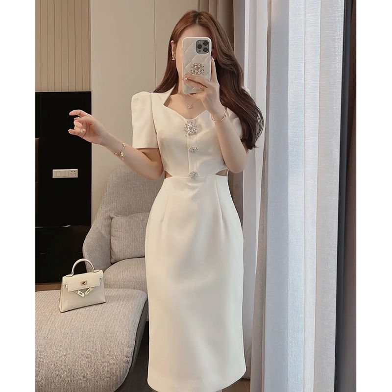 Celebrity High End Slim Waist Dress