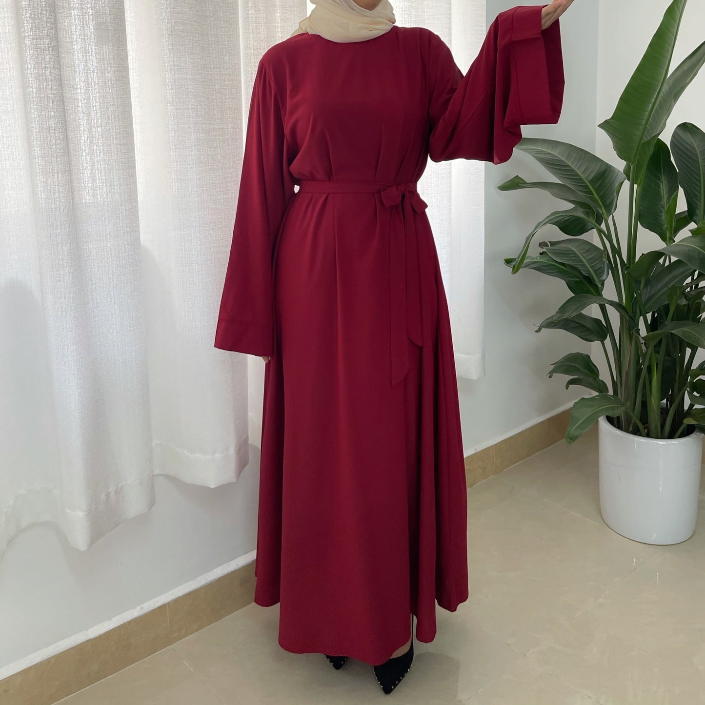 Robe Plus Size Muslim Dress